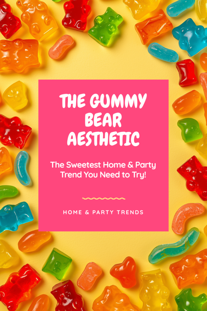 gummy bear aesthetic pins